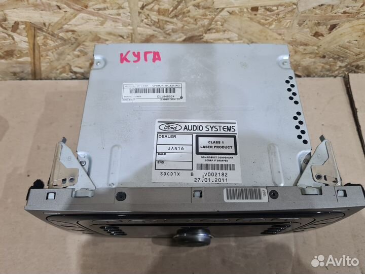 Штатная магнитола sony Ford Kuga 1