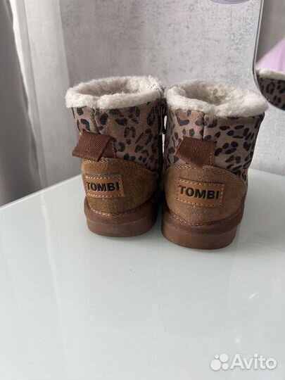 Ботинки зимние для девочки 21 размер