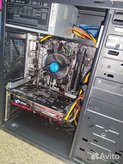 Комп intel i5/GTX 1050TI/16гб ddr4/Ssd