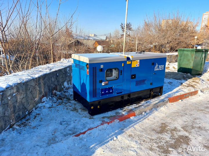 Дизельный генератор тсс ад-30С-Т400-1ркм7 в Кожухе