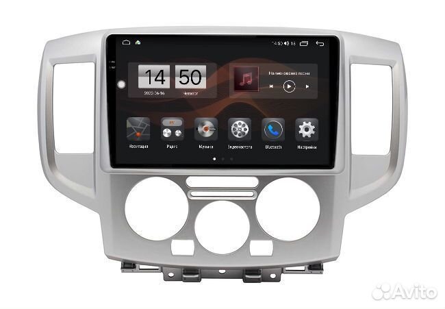 Штатная магнитола для Nissan NV200 2009+ на Androi