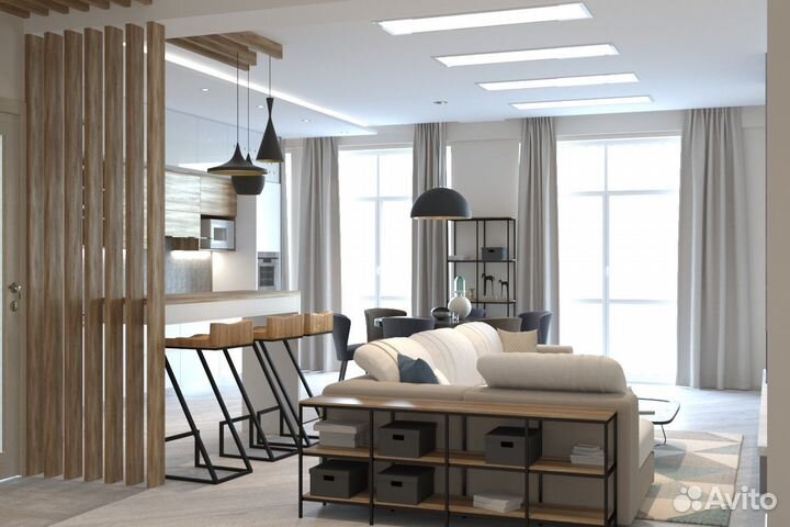 Интерьерные рейки