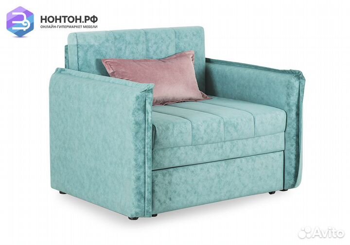 Кресло выкатное Виола светло-бирюзовое