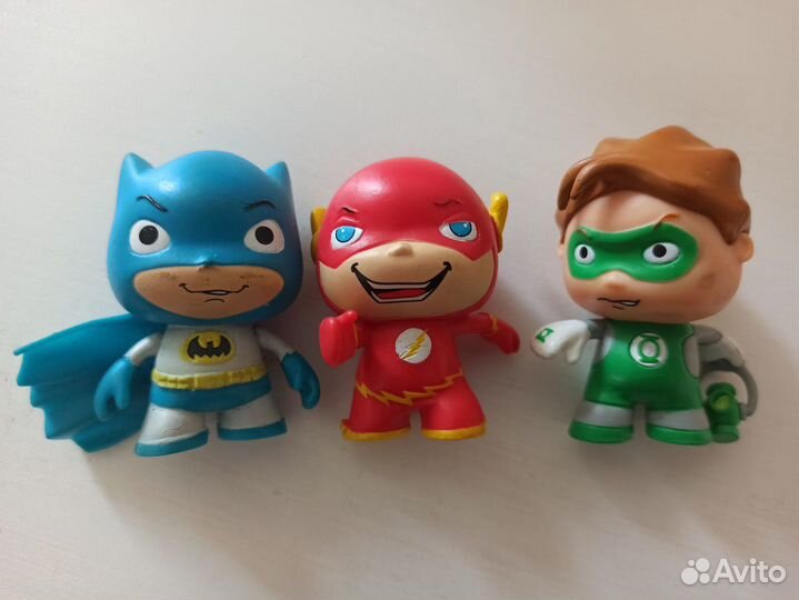Фигурки Бэтмен. Флеш. Зеленый фонарь