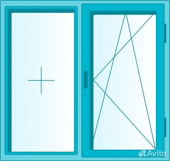 Окна пластиковые (пвх) с завода