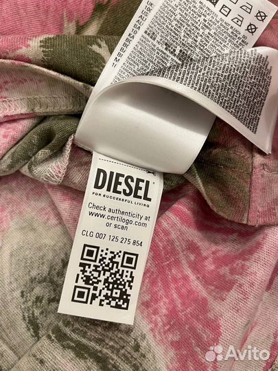 Лонгслив Diesel tie-dye оригинал