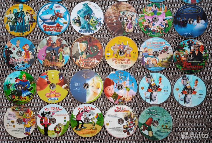 Blu-ray диск мультфильмы
