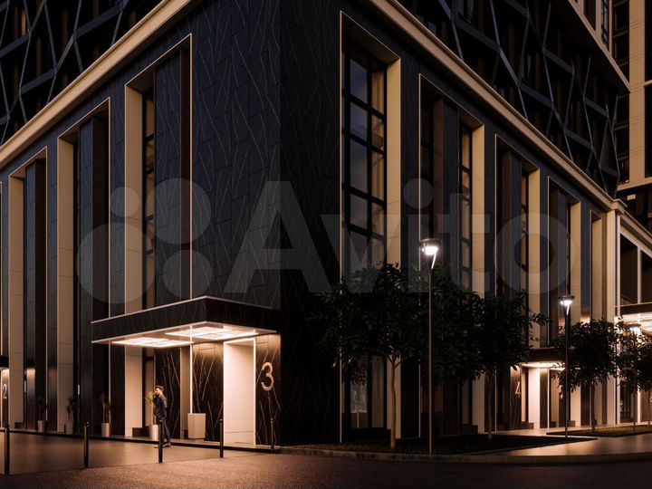 2-к. квартира, 46 м², 17/25 эт.