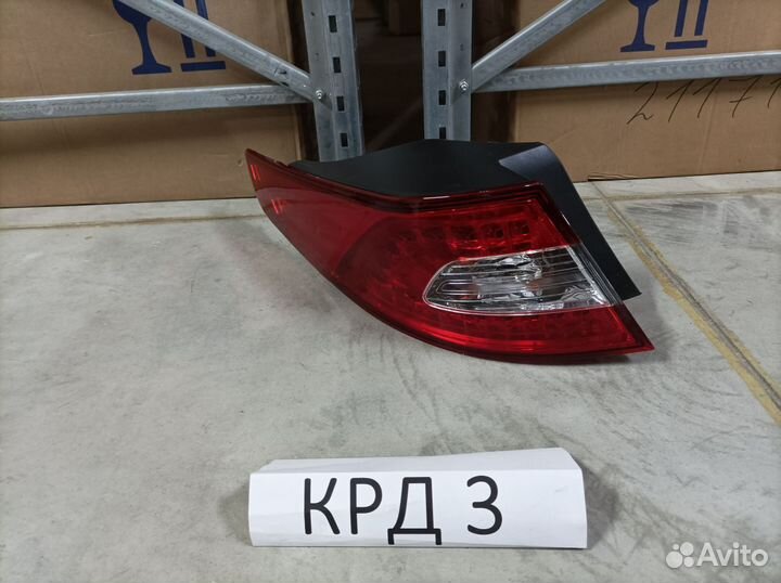 Фонарь левый внешний Kia Optima 3 TF 2010-2016