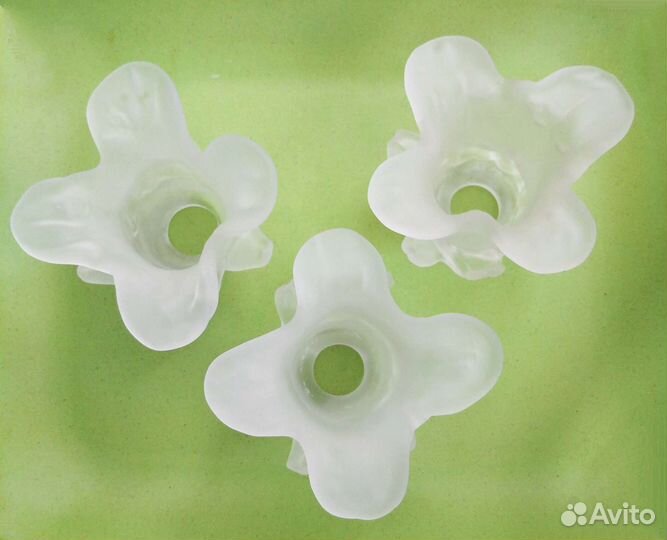 Плафон стеклянный для люстры е14