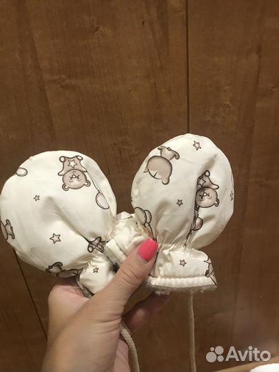 Варежки детские