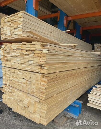 Доска строганная сухая 36х96х6000 Сорт 
