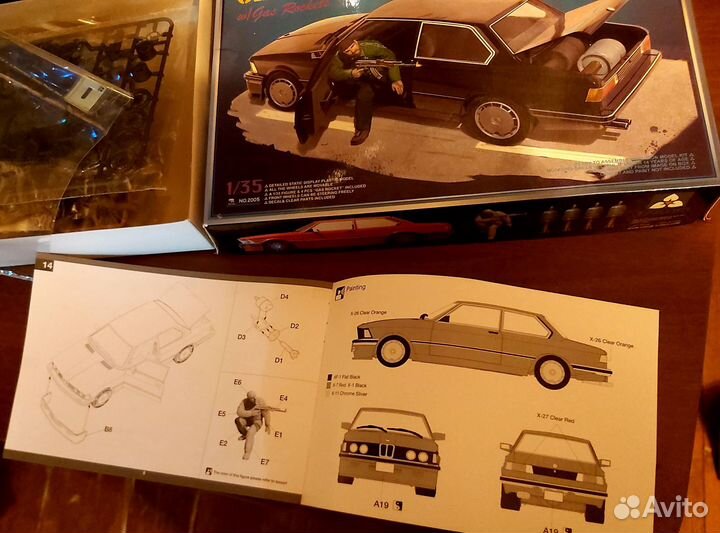 Сборная модель Bmw e21