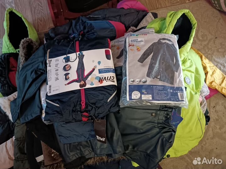 Товарный остаток детской верхней одежды