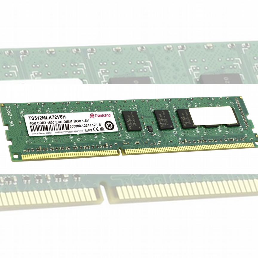 [TS512MLK72V6H] Оперативная Память Transcend Ddr3 Ts512mlk72v6h