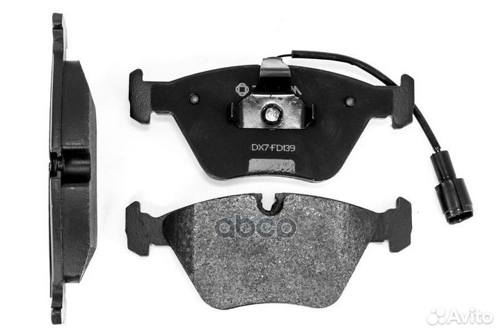 Колодки диск. bmw e39/e46 DX7FD139 Dextrim