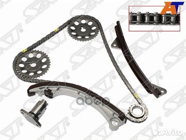 Комплект цепи грм toyota 1ZZ-FE 00-06 tkty301c Sat