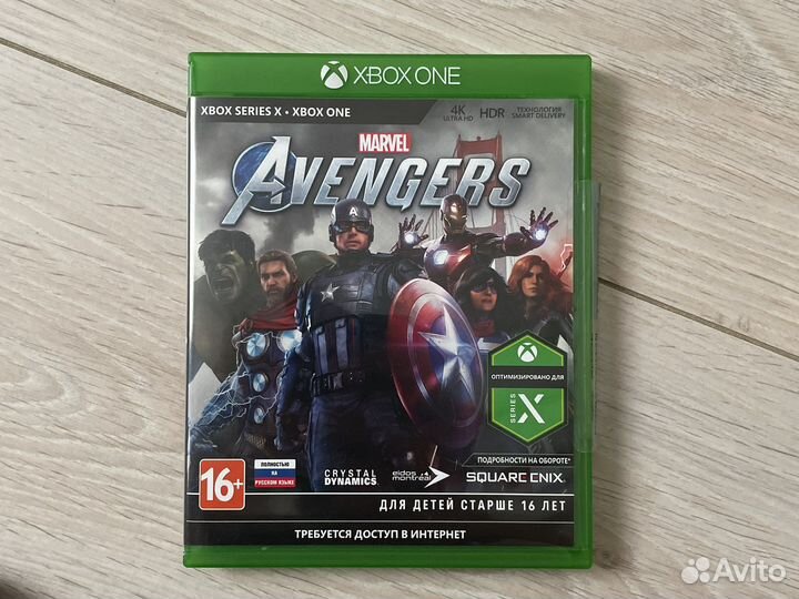 Игра Avangers для Xbox