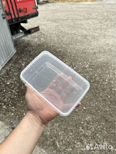 Полипропиленовый Контейнер, обьём 1000мл с крышкой