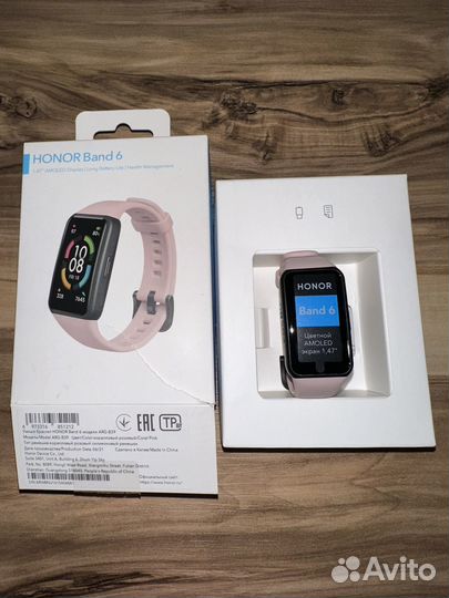Умные час honor band 6