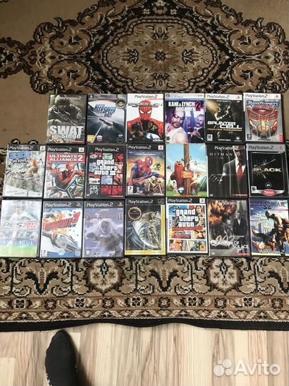 Диски на приставку ps 2