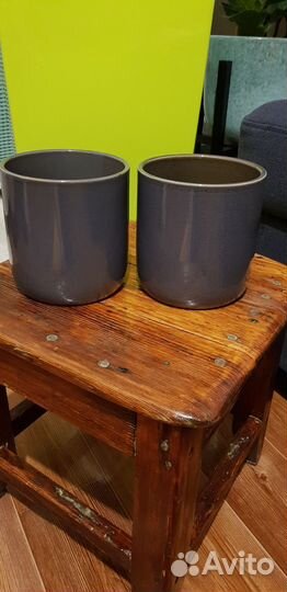 Керамические кашпо и горшки с поддоном для цветов