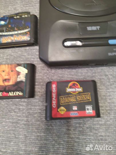 Sega Mega drive 2 + игры