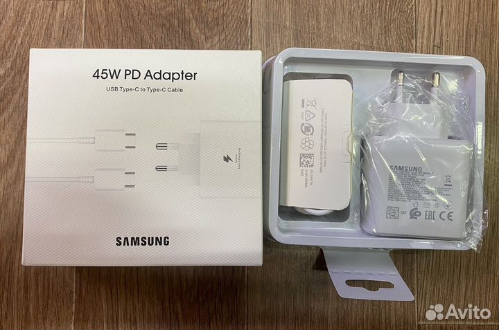 Зарядное устройство samsung 45w