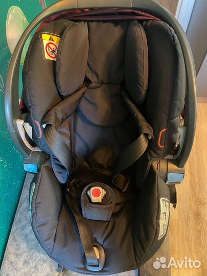 Автолюлька stokke izi sleep с базой