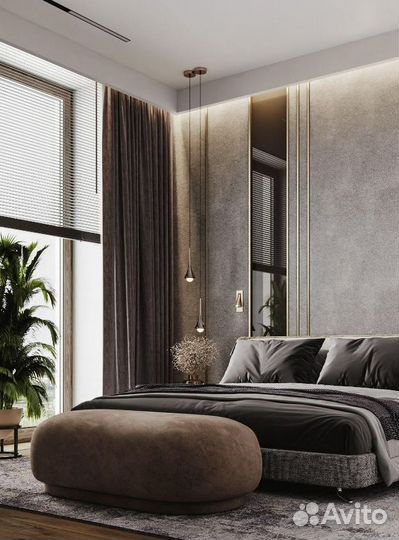 Мягкое изголовье - идеальное дополнение в интерьер