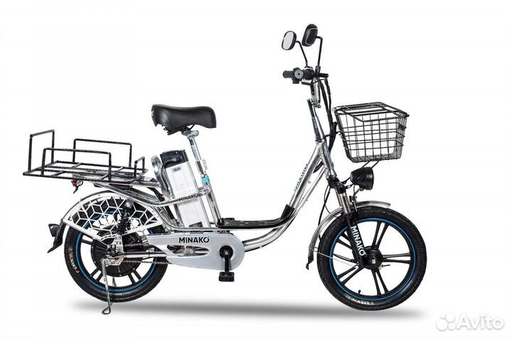 Электровелосипед колхозник minako V8 PRO