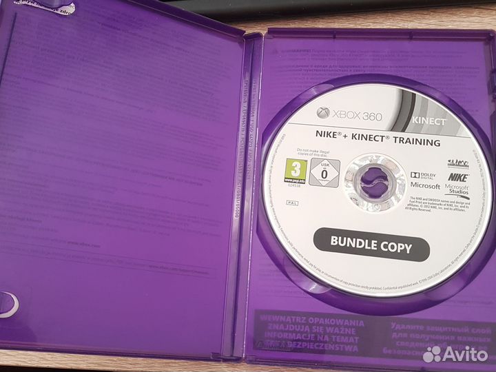 Игра на xbox 360 kinect Nike Kinect Training