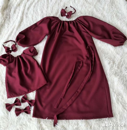 Платье мама и дочка 80