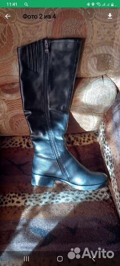 Сапоги осень весна женские 39
