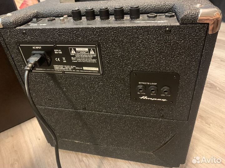 Комбоусилитель для бас гитары Ampeg BA-108