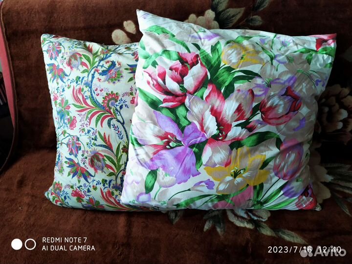 Подушки с натуральным наполнителем