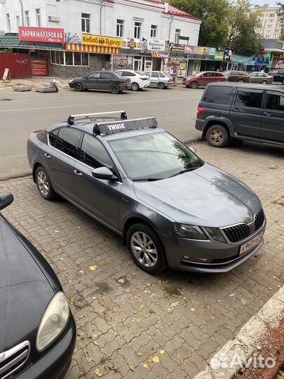 Багажник на крышу skoda octavia а7 оригинал