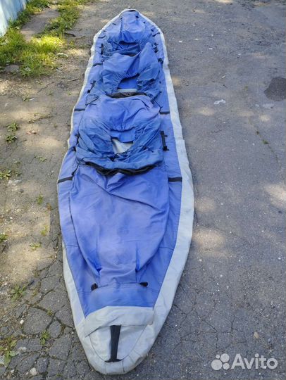 Байдарка Щука 3 пу тканевыми баллонами или пленка
