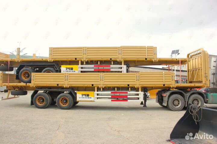 Полуприцеп бортовой AMUR LYR9500JSR, 2023