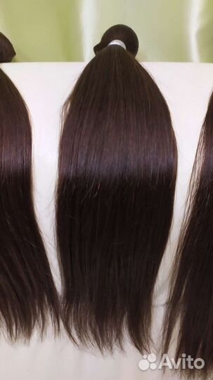 Волосы натуральные 50 см и 53 см новые