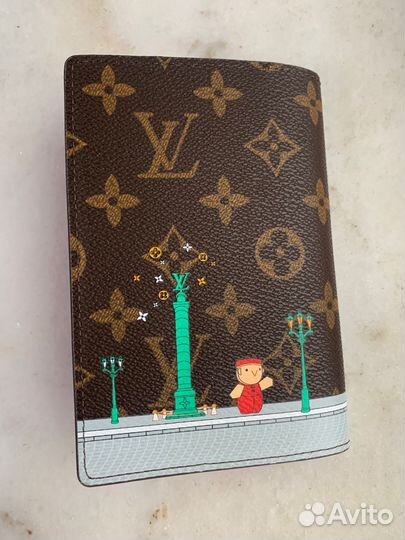 Обложка на паспорт louis vuitton + бесп. доставка