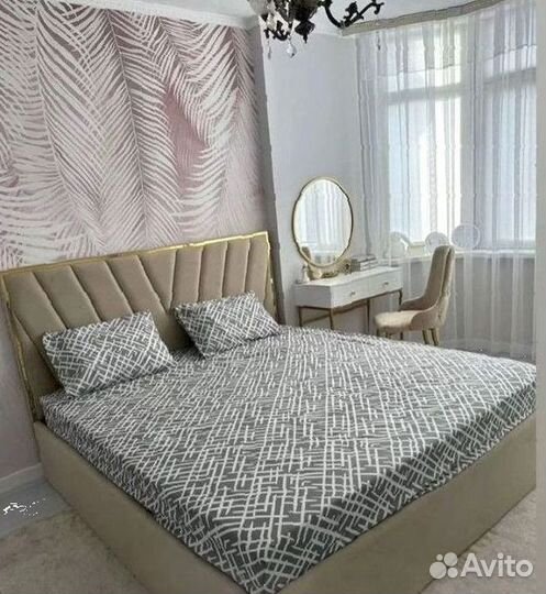 Кровать с подъемным механизмом двуспальная