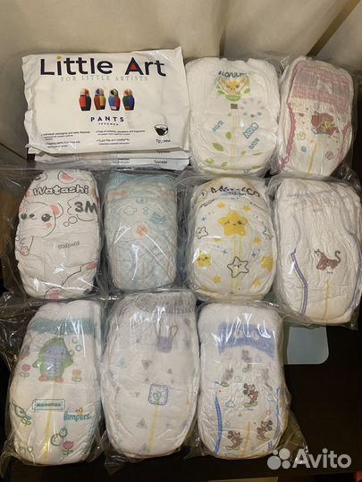 Подгузники и трусики 3М размер(6-11кг) 46шт