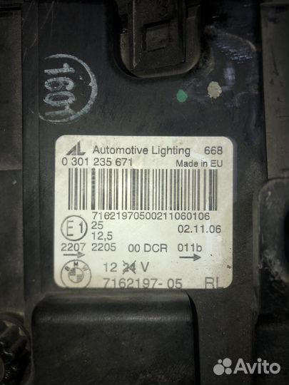 Левая ксеноновая фара BMW X3 E83