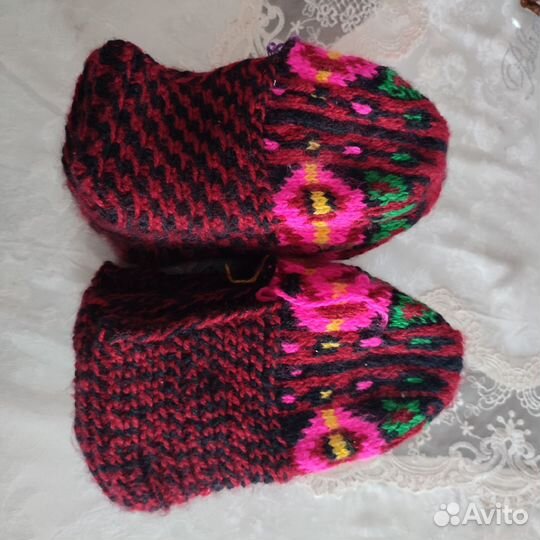 Носки вязаные ручной работы женские