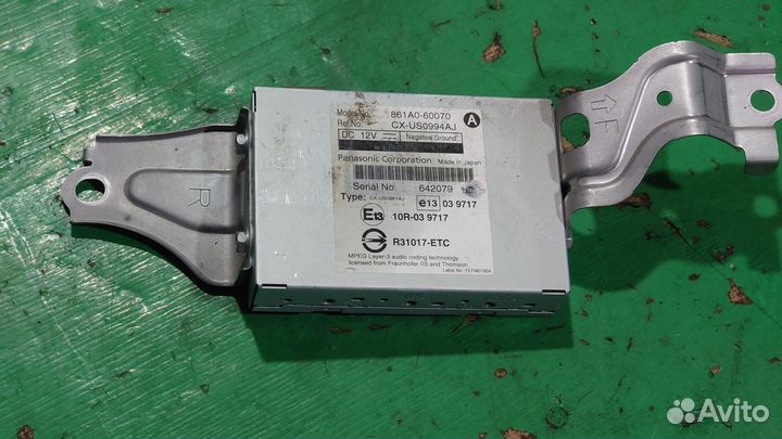 Блок управления мультимедиа TLC200 toyota Land Cru