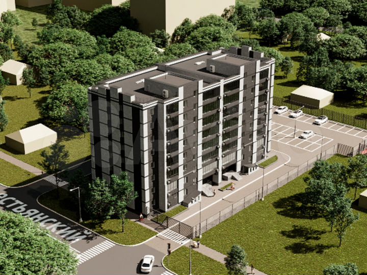 2-к. квартира, 50,5 м², 4/8 эт.