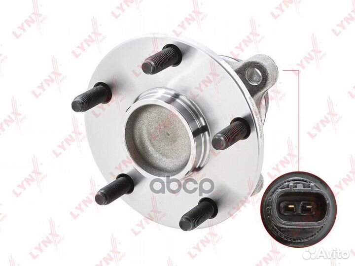 Ступица передняя в сборе L в сборе с ABS WH-115