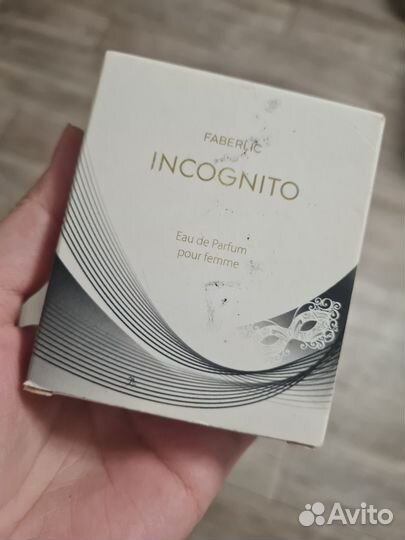 Туалетная вода incognito