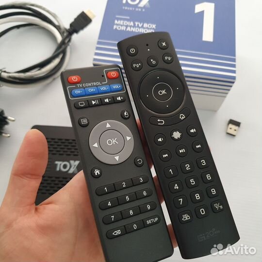 TV приставка TOX1 TV box (Андроид)